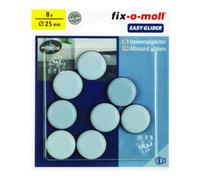 suki fix-o-moll SUKI, patin rond, diamètre 25 mm, à coller, plastique gris Quantité:1