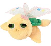 Suki Gifts Li'L Peepers 14206 Tortue de conte de fées Peluche douce Boa Taille M Jaune/Vert