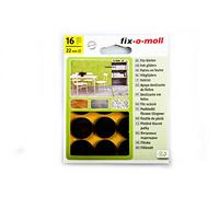 suki fix-o-moll SUKI, patin rond, diamètre 22 mm à coller, feutre marron Quantité:1