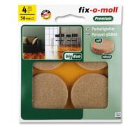 Suki Patins feutre adhésifs pour sol lisse sensible Beige Diamètre 50 mm Epaisseur 45 mm 4 pièces