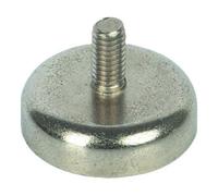 suki suki Aimant pot Néo Ø20, H14, avec filetage M4, argent Contenu : 1 Quantité:1