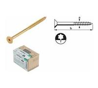 suki. Vis à bois BASIC, tête fraisée, 4,0x25 mm, T20, 300 G