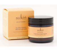 Sukin Brillant Nuit Éclaircissement Hydrater 50ml Kakadu Prune Mangue Ananas