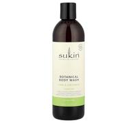 Sukin Gel douche végétal - Citron vert et noix de coco - 500 ml - Tonifie les sens - Nettoie, rafraîchit et hydrate - Avec citron vert, noix de coco et huile de jojoba, d'avocat et d'églantier