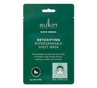 Sukin Lot de 8 sachets de masque Super Greens