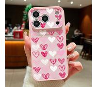 sukoly Coque magnétique compatible avec iPhone 14, compatible avec les coques de protection militaires MagSafe contre les chutes, joli cœur d'amour, coque de protection intégrale antichoc en TPU