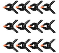 Sukudon 12 pièces 4 pouces pour le travail du bois pinces à ressort en nylon robuste pour projets de menuiserie et studio photo