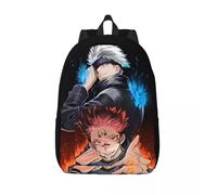 Sukuna Dan Gojo Satoru Jujutsu Kaisen Sac à dos etudiant randonnée voyage sac à dos pour homme femme ordinateur portable sac à bandoulière Noir