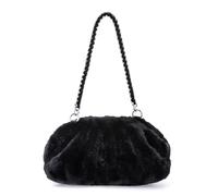 SUKUTU Pochette Knödel pour Femme en Fausse Fourrure plissée Sac nuage Vintage Pochette en peluche floue Sac à bandoulière moelleux