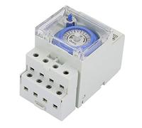 SUL181H - Minuterie Mécanique Analogique 24 Heures, Contrôleur Manuel/Automatique, Interrupteur de Temps pour L'éclairage, équipement de, Synchronisation