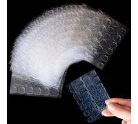Sularpek 30 Feuilles 720 Pièce Autocollants à Ongles Double Face, Autocollant à Ongles Double Face Transparents, Onglet Adhésif Ongles Imperméable, pour Décoration à Ongles