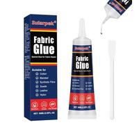 Sularpek Colle Textile, 60 ML Colle Tissu, Colle Tissu Extra Forte Transparent et Lavable, Colle pour Jeans, Tissus et Textiles, Polyester, Sans Solvant, séchage en 24 heures et imperméable