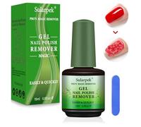 Sularpek Dissolvant Vernis Semi Permanent 1 Pièces, 3-5 Minutes Remover Vernis Semi Permanent Professionnel, Vernis à Ongles en Gel Pour un Retrait Rapide Sans Endommager les Ongles
