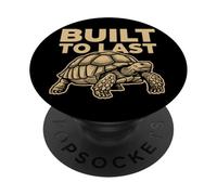 Sulcata Tortue Sulcata Propriétaire Tortue éperon Africaine PopSockets PopGrip Adhésif