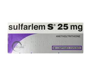 Sulfarlem S 25mg 90 Comprimés