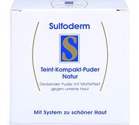 Sulfoderm S Teint-Kompakt-Puder Natur, 10 g Poudre