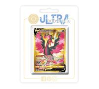 Sulfura de Galar V 183/172 Secrète Gold - Ultraboost X Epée et Bouclier 9 Stars Étincelantes - Coffret de 10 Cartes Pokémon Françaises