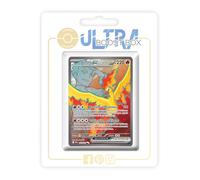 Sulfura ex de la Team Rocket 208/182 Full Art Secrète - Ultraboost X Écarlate et Violet 10 Rivalités Destinées - Coffret de 10 Cartes Pokémon Françaises