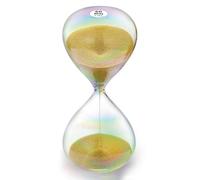 SuLiao Sablier 60 minutes Gold Hourglass Sand Timer 1 heure Les verres colorés Grand sablier 60 minutes pour enfants, maison, bureau, décoration de bureau, salle de classe