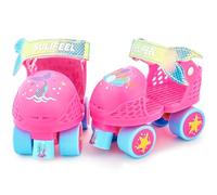 SULIFEEL Patins à roulettes à quatre roues pour enfants, patins à roulettes ajustables pour débutants dans les groupes d'âge 2-5 ans pour garçons et filles