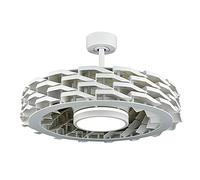 Sulion Rubik Ceiling Fan 075312 - Ventilateur sans pales visibles, 73cm, Blanc