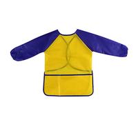 SULIUDAJI 1 Pièces Blouse Peinture Enfant, Tablier de Peinture Imperméable Blouse de Peinture pour Enfant Manche Longue, l'âge 5-8 Ans（Taille M）