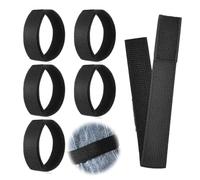 SULIUDAJI 3 Paires Serre Pantalon Velo Clips De Vélo Hautement Élastiques Serre Pantalon Velo Sangle Cheville Sangle Haute Élastique Polyvalente Légère Pour Cuissardes Randonnée Camping Pantalons Bott