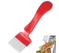 SULIUDAJI Pelle À Miel Apiculture, Peigne À Miel, Apiculture Fourche À Désoperculer,Fourchette De Miel,Fourchette Coupe Miel,Accessoires Pour Matériel Apicole Outil D'Apiculture