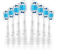 Sulkiwe Têtes de Brosse à Dents Electrique Compatible avec Philips Sonicare, Brossettes de Rechange Compatible avec ProtectiveClean, Diamond, HealthyWhite, FlexCare EasyClean, 8pcs