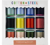 Sulky 753-14 Lot de 12 fils de coton et d'acier 50 W Fleurs sauvages
