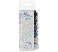 Sulky Cotton Sampler 12 WT Petites-Black et Assortiment de Gris