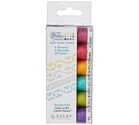 Sulky Cotton Sampler 12 WT Petites-Bright Assortiment de Couleurs