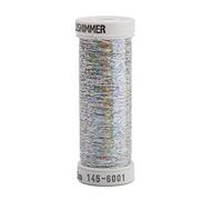 SULKY Fil Silver-Thread argenté acrylique multicolore