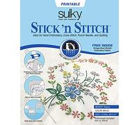 Stick N Stitch Stabilisateur auto-adhésif lavable douze feuilles de 21,6 x 27,9 cm
