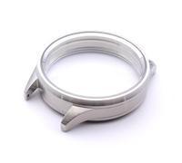 Sulla Boîtier de 49 mm en acier inoxydable compatible avec le mécanisme Savonnette Doxa Nardin Moser JWC Omega (42-44 mm), Mat, Saphirglas