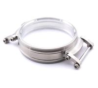 Sulla Boîtier en acier inoxydable de 45,6 mm compatible avec les montres de poche encastrables Doxa Moser Zenith Omega (38-41 mm), etc., Mat, Mineralglas