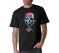 Sullen Art Collective Mashkow Neon Skull Tattoo Artist Black T Shirt Black L