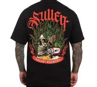 Sullen Orge Crâne T-Shirt Homme Alternative Crâne Bière Can Art Tatouage SCM4931