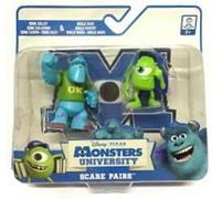 Sulley & Mike Scare Pairs Monster Uni University Disney 2 figurines Spin Master