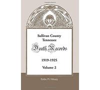 Sullivan County, Tennessee, Death Records