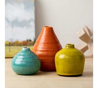Sullivans CM2219 Lot de 3 Petits vases en céramique Différentes Tailles