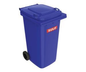 SULO Bac à ordures SULO 240 l HDPE bleu Quantité:1