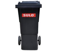 SULO Conteneur à ordures ménagères MGB 60 L, gris, tri sélectif, 2 roues et couvercle (22072)