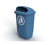 SULO DIN-PK RAL5023 Corbeille à papier Bleu 50 l
