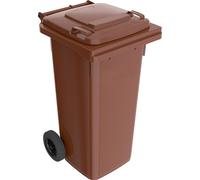 SULO Grand conteneur à déchets 60lbrun plastique