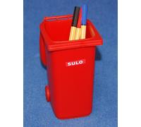 Sulo Mini poubelle 240 litres (rouge)