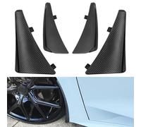 SuLokiy Lot de 4 bavettes Garde-Boue Avant et arrière étendues compatibles avec Chevy Corvette C8 2020-2022 - Garde-Boue de Rechange pour OEM 84263453 84263457