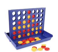 SULOLI Puissance 4 - Jeux de Société - Jeu Portable Amusant pour 2 Joueurs à Partir de 6 Ans(15 * 3 * 26cm)