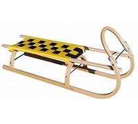 SULOV en Bois Le Chariot 67, 110cm, Jaune-Noir