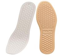 SULPO 1 paire de semelles pour chaussures et pieds frais - Semelles confortables contre la transpiration des pieds - Légères et lavables - Taille de semelles pieds nus - Beige foncé - Taille 35-36